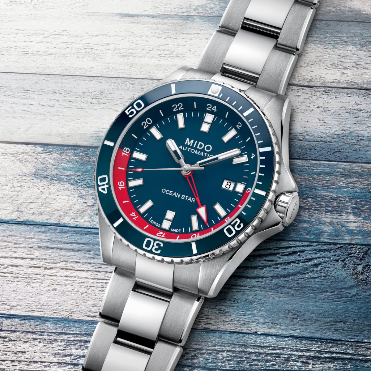 đồng hồ Mido Ocean Star GMT Special Edition mới