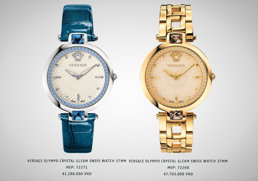 bộ sưu tập đồng hồ Versace Olympo