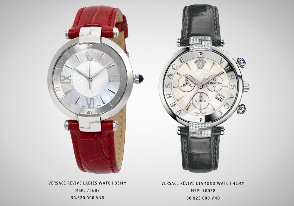 bộ sưu tập đồng hồ Versace Rêvive