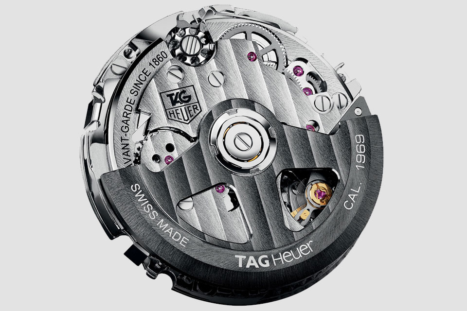 TAG Heuer Calibre 1969 in-house Chronograph movement