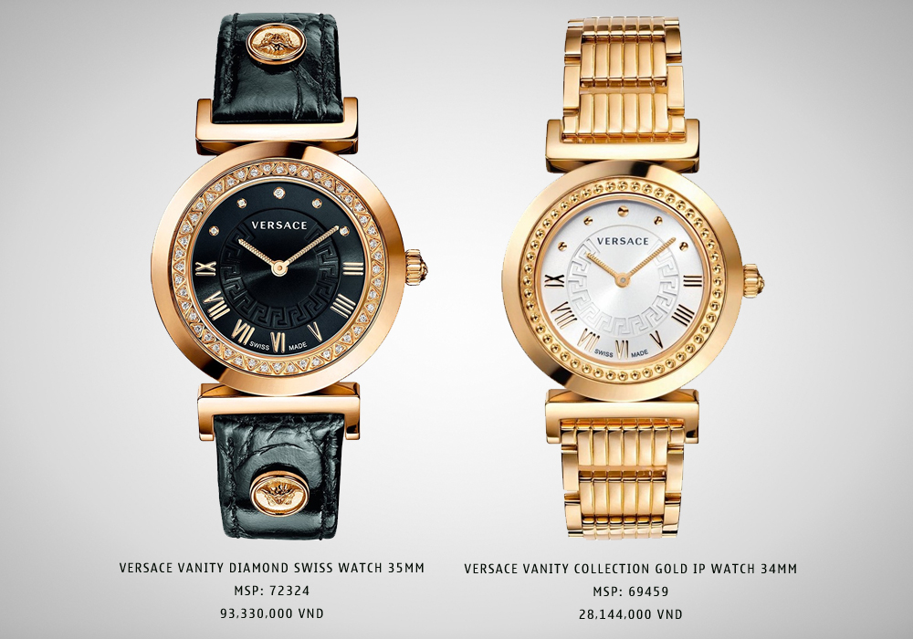 bộ sưu tập đồng hồ Versace Vanity 2